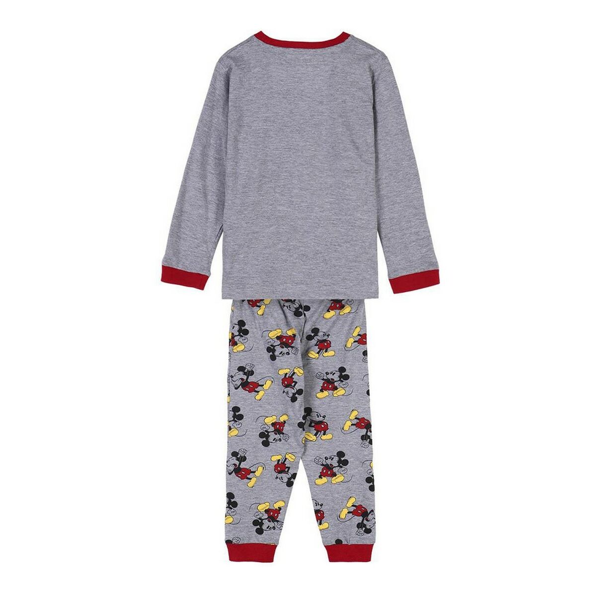 Pyjamas Barn Mickey Mouse Grå